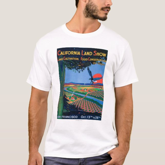 Camiseta San Francisco, demostración de CaliforniaLand (Anverso)