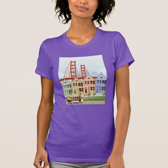 Camiseta San Francisco el | las señoras pintadas (Anverso)