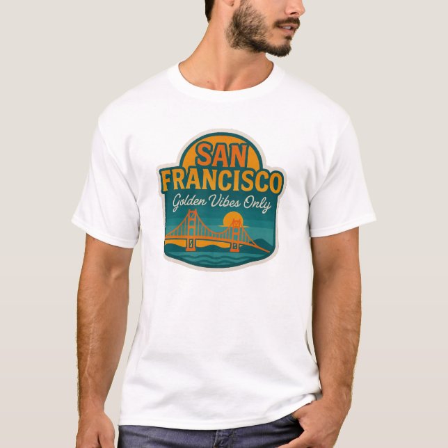 Camiseta San Francisco Golden Vibes Only (Anverso)