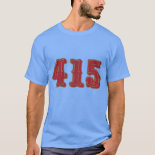 Camiseta San Francisco LYFE el 415 Oversized