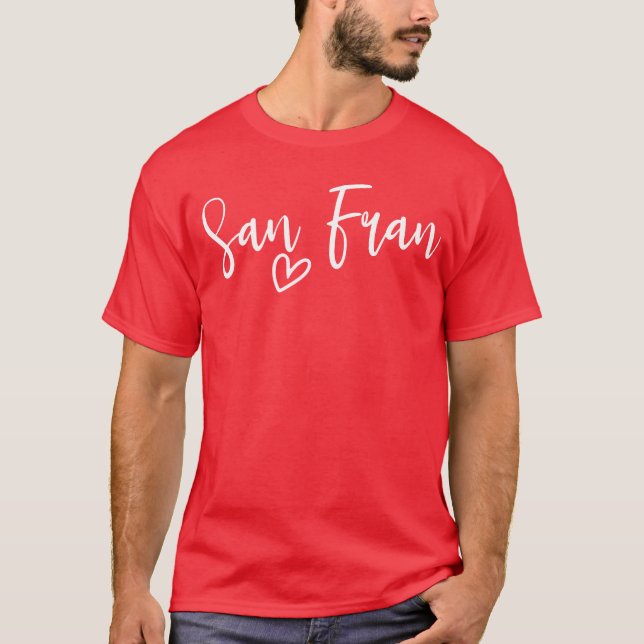 Camiseta San Francisco Mi hogar femenino (Anverso)