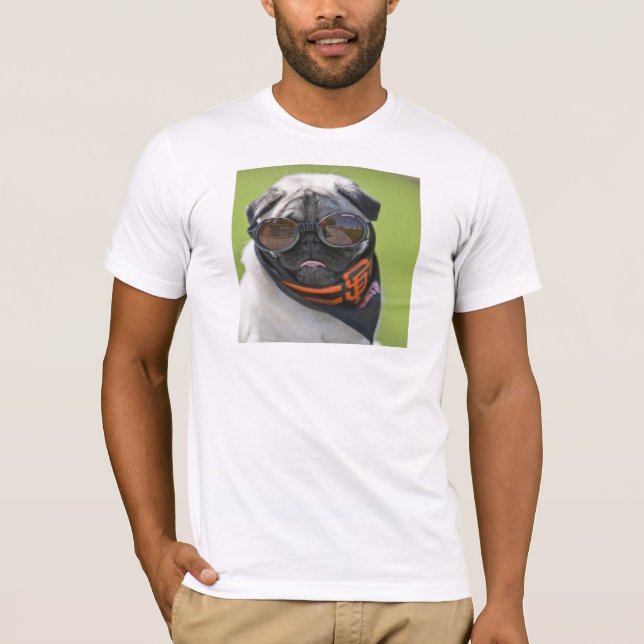 Camiseta San Francisco Pug (Anverso)