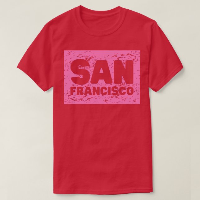 Camiseta San Francisco TShirt 13 (Diseño del anverso)