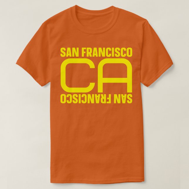 Camiseta San Francisco TShirt 5 (Diseño del anverso)