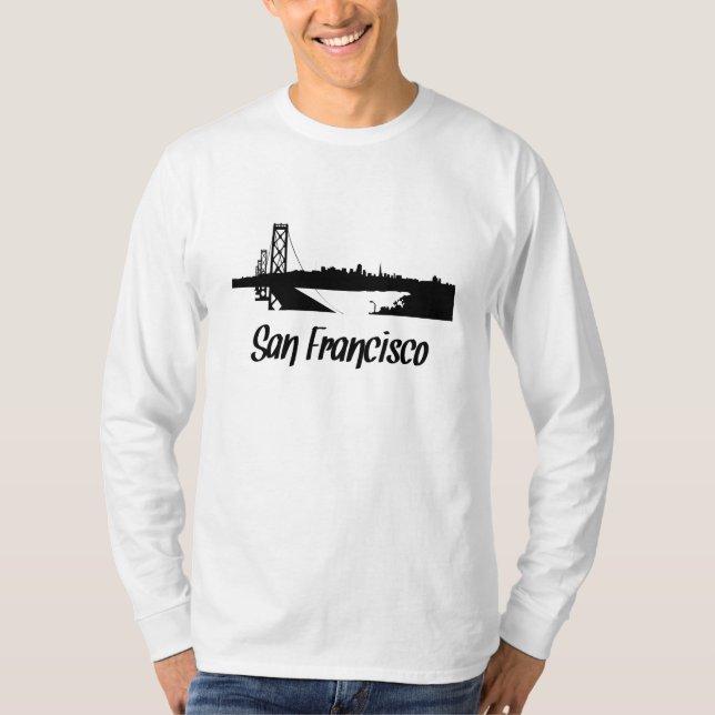 Camiseta San Francisco Unisex Long Sleeve Tee (Anverso)