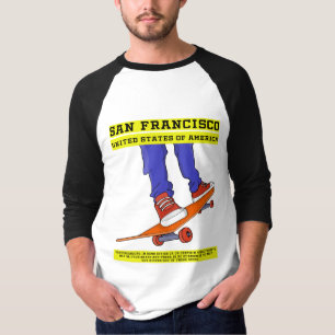 Camiseta San Francisco, USA Skate