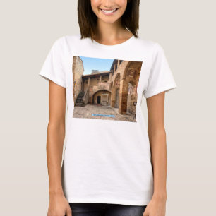 Camiseta San Gimignano, Toscana, Italia