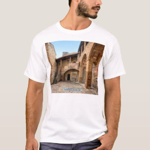 Camiseta San Gimignano, Toscana, Italia