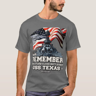 Camiseta San Jacinto USS TEXAS US Battleship BB35