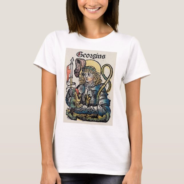Camiseta San Jorge de la Crónica de Núremberg (Anverso)