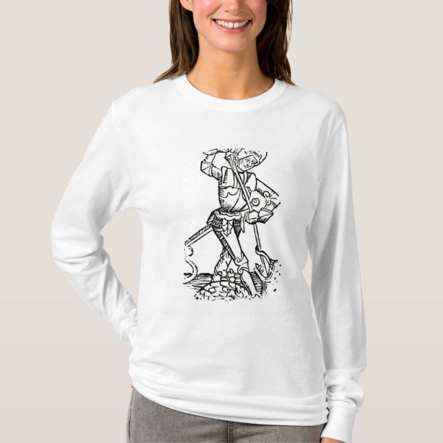 Camiseta San Jorge, del 'Liber Chronicarum (Anverso)