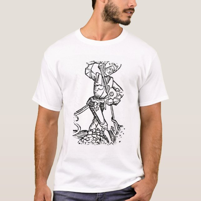 Camiseta San Jorge, del 'Liber Chronicarum (Anverso)
