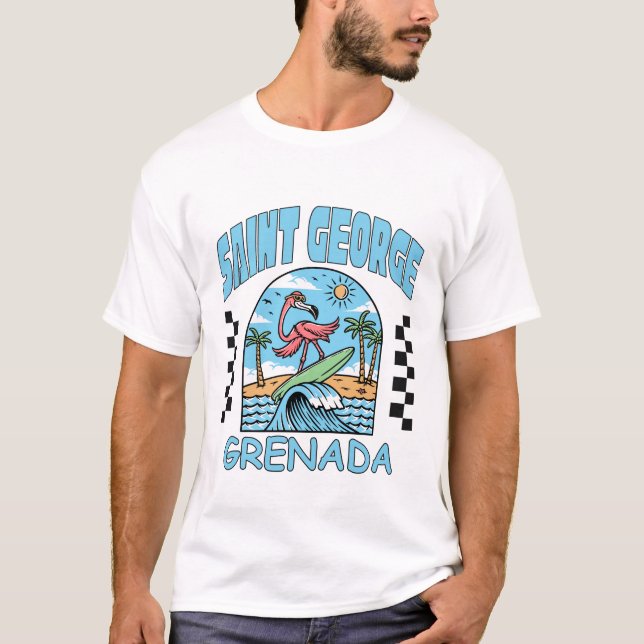 Camiseta San Jorge Granada (Anverso)