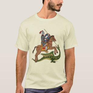 Camiseta San Jorge romano y el dragón