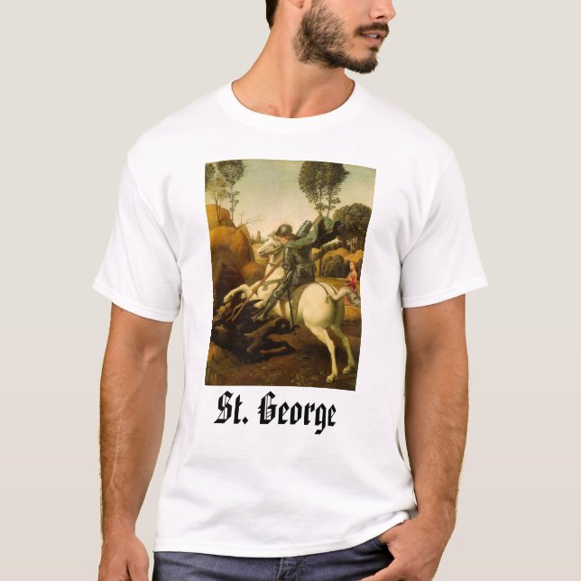 Camiseta San Jorge, San Jorge (Anverso)