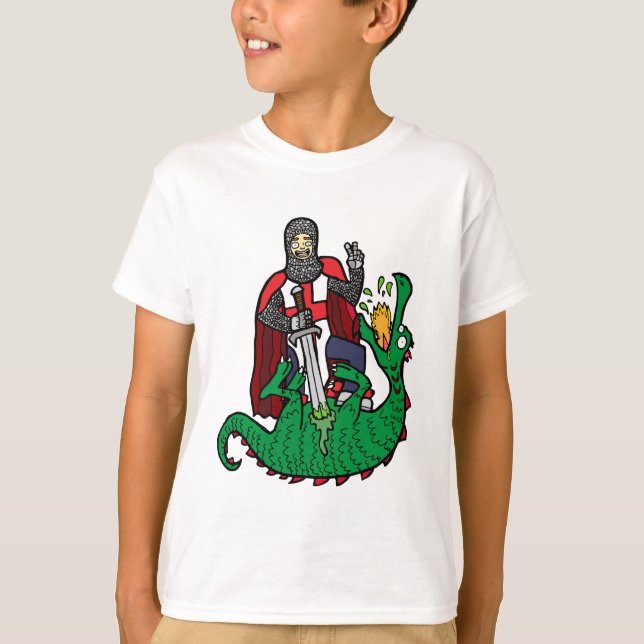 Camiseta San Jorge y el dragón (Anverso)
