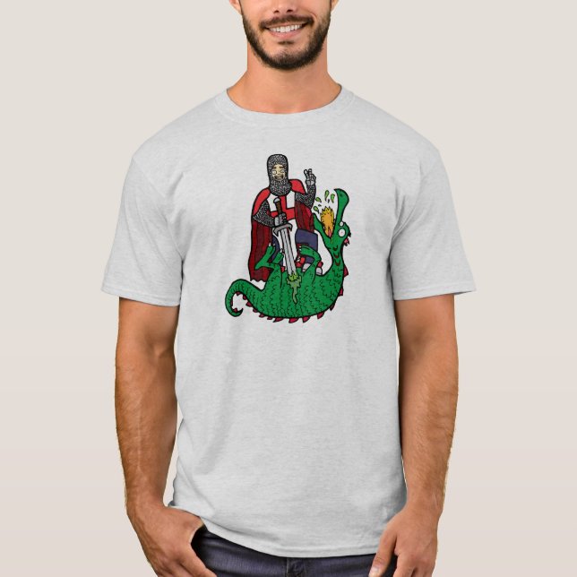 Camiseta San Jorge y el dragón (Anverso)