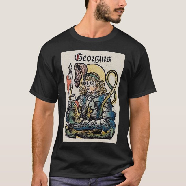 Camiseta San Jorge y el Dragón Gran Mártir (Anverso)