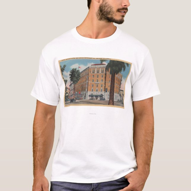 Camiseta San Jose, CA - hotel Sainte Claire (Anverso)