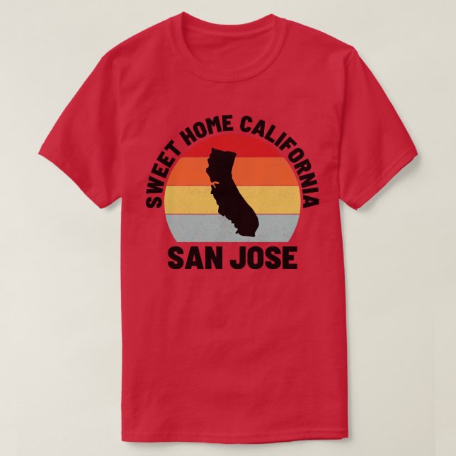 Camiseta San José California 2 (Diseño del anverso)