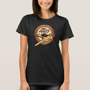 Camiseta San José de Cupertino Patrono Santo de Pilots Avia