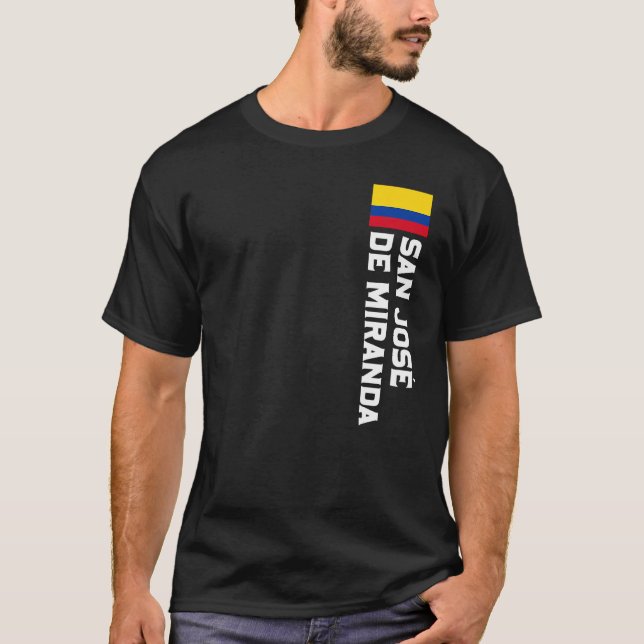 Camiseta San José de Miranda Colombia Para Hombres Colombia (Anverso)