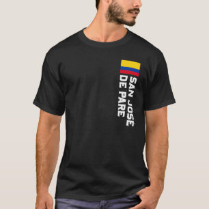 Camiseta San José de Pare Colombia Para Hombres Colombianos