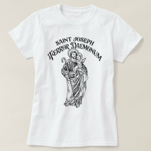 Camiseta San José el trabajador del terror de los demonios