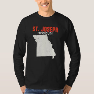 Camiseta San José Misuri EE. UU. Estado América Viajes Misu