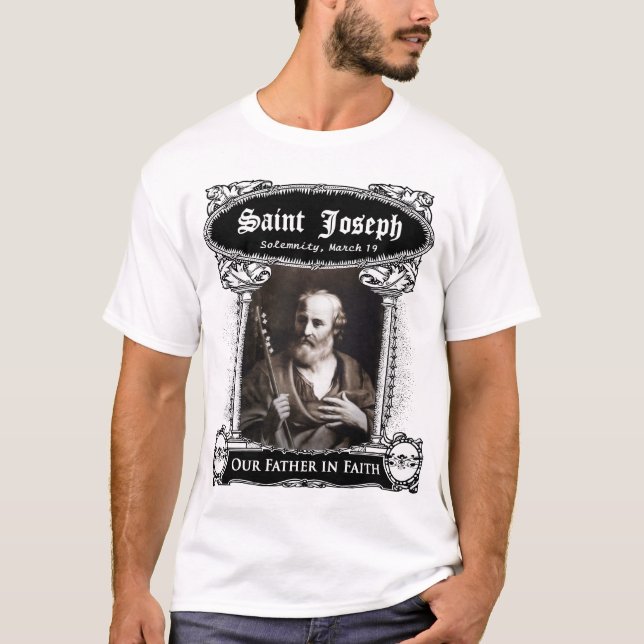 Camiseta San José, nuestro padre en la fe (Anverso)