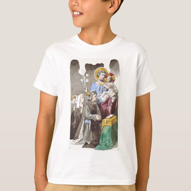 Camiseta San José Patrono de la Iglesia Universal (Anverso)