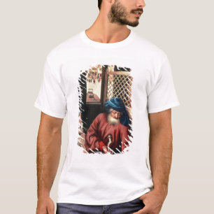Camiseta San José retrató como carpintero medieval
