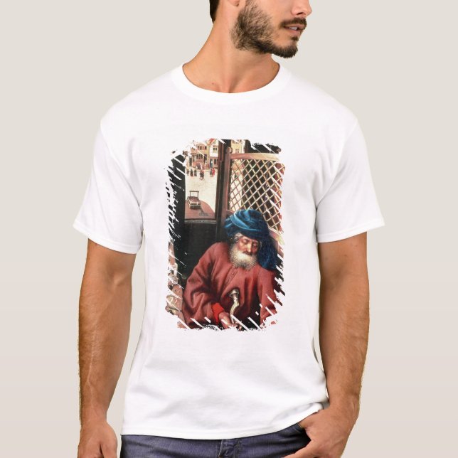 Camiseta San José retrató como carpintero medieval (Anverso)