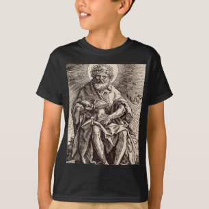 Camiseta San Juan Bautista sosteniendo el Cordero 