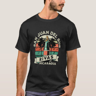 Camiseta San Juan Del Sur Rivas Nicaragua mapa Artesanía So