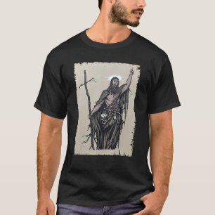Camiseta San Juan El Evangelio Baptista De La Biblia Católi