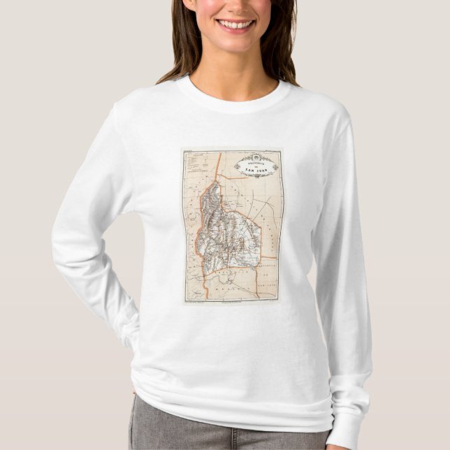 Camiseta San Juan, la Argentina (Anverso)