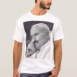 Camiseta San Juan Pablo II El Gran Comunicador Arte Refined