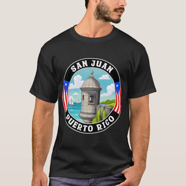 Camiseta San Juan Puerto Rico (Anverso)