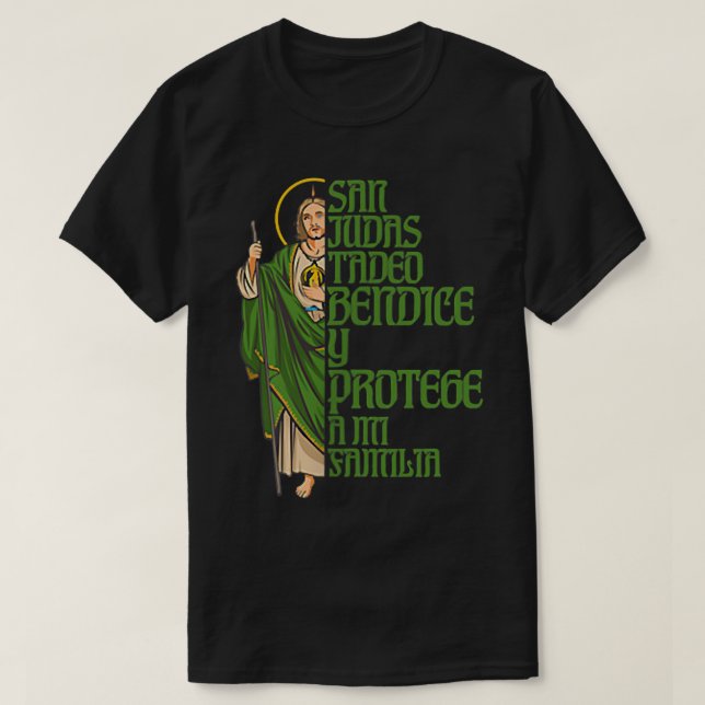 Camiseta San Judas Tadeo  (Diseño del anverso)