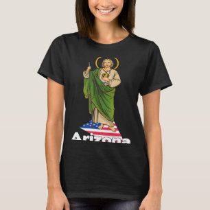 Camiseta San Judas Tadeo con Arizona Estados Unidos