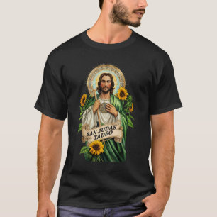 Camiseta San Judas Tadeo San Judas Tadeo Girasol Católico