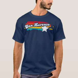 Camiseta San Lorenzo Puerto Rico Vintage Alterado Souveni