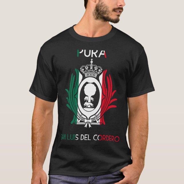 Camiseta San Luis Del Cordero Durango Estado México Escudo (Anverso)