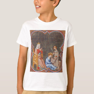 Camiseta San Luis IX de Francia Patrono de Reyes Arte
