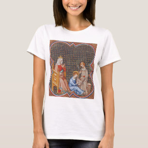 Camiseta San Luis IX de Francia Patrono de Reyes Arte