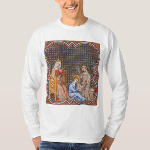 Camiseta San Luis IX de Francia Patrono de Reyes Arte