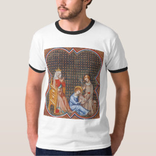 Camiseta San Luis IX de Francia Patrono de Reyes Arte