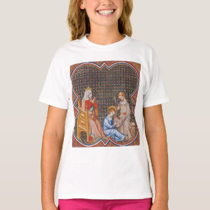 Camiseta San Luis IX de Francia Patrono de Reyes Arte