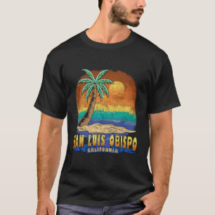 Camiseta San Luis Obispo California Vintage Molestias Souv